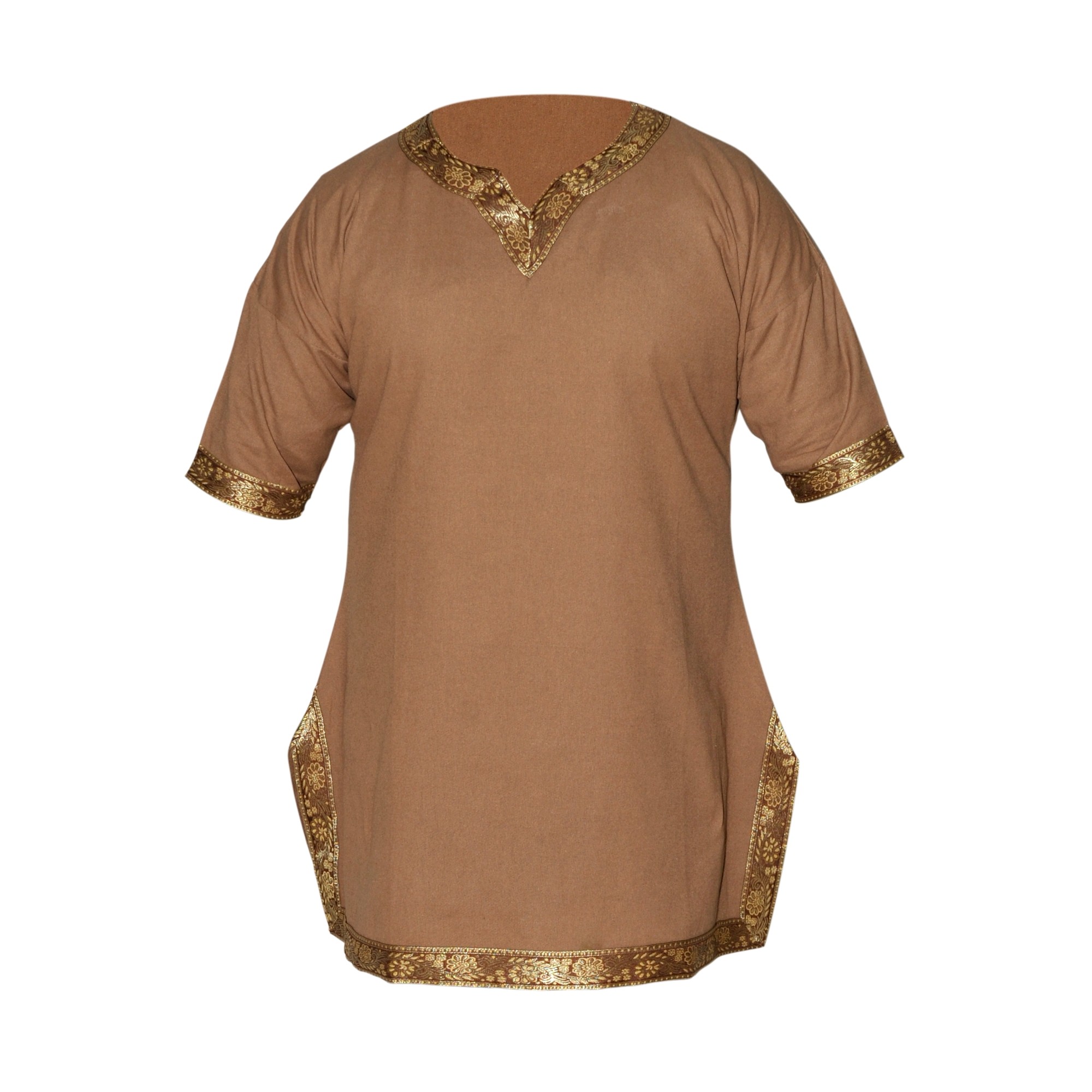 Cotton Shirt - Brown