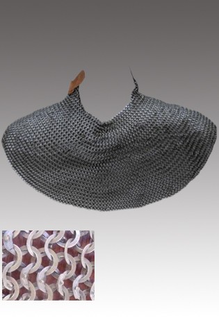 Aventail plain edge straight with Leather Stiched 