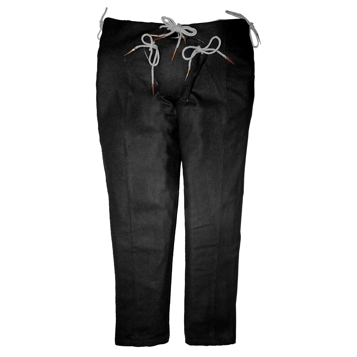 Man's 15th C. Trousers -Black