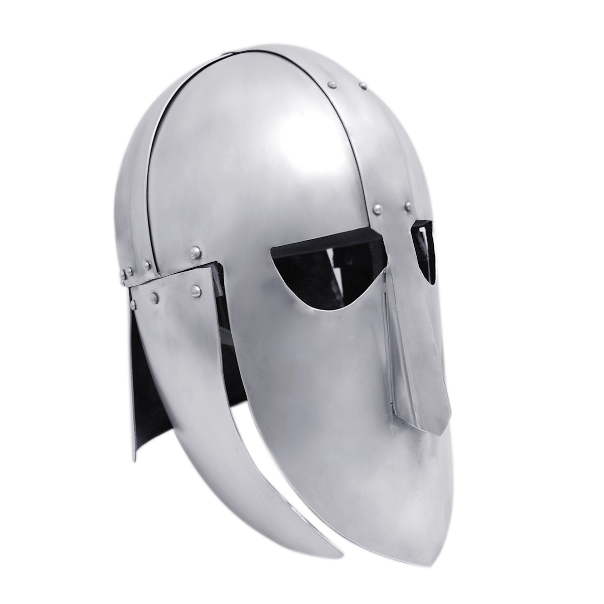 Sutton Hoo Helmet -16 G Iron w/leather liner		