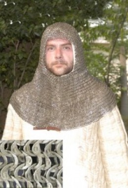 Coif full mantle square face 