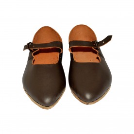 15th Century Medieval Latchet Ladies shoes