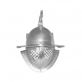 Thraex Helmet in 1.6 mm Tinned Steel