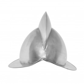 Boat Helmet -16 G Iron w/leather liner		