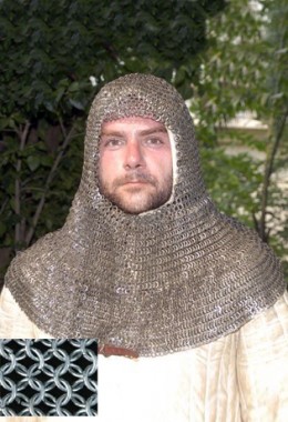 Coif full mantle square face 