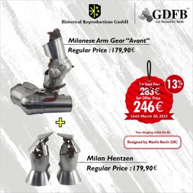 Milanese Arm Gear "Avant" And Milanese Hentzen - Ca. 1450