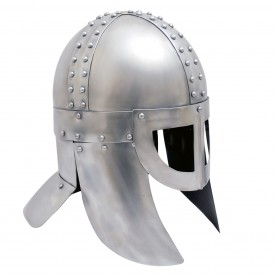 Viking Helmet -16 G Iron w/leather liner		