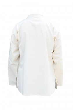 Handwoven Thick Cotton Shirt, Natural